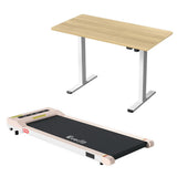 Artiss Electric Treadmill with 140cm Automatic Standing Desk Walking Pad 360mm - Front View