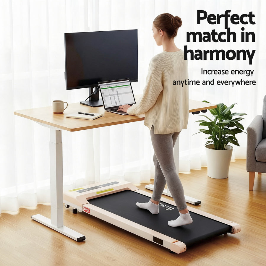 Artiss Electric Treadmill with 140cm Automatic Standing Desk Walking Pad 360mm