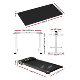 Artiss Treadmill 120cm Automatic Standing Desk with 400mm Electric Walking Pad