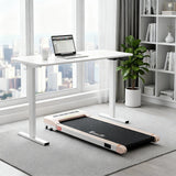 Artiss Electric Treadmill with 140cm Automatic Standing Desk Walking Pad 360mm - Close-Up Angle