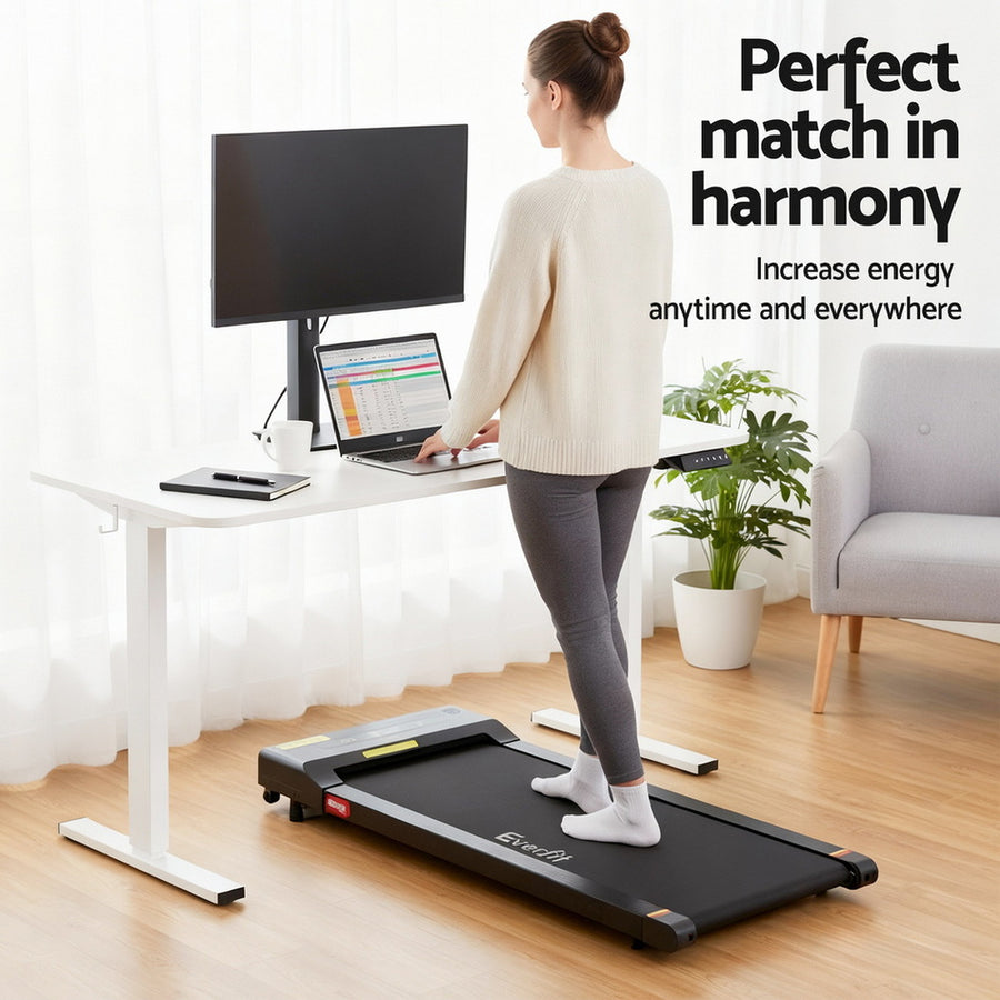 Artiss Electric Treadmill with 140cm Automatic Standing Desk Walking Pad 400mm