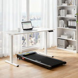 Artiss Electric Treadmill with 140cm Automatic Standing Desk Walking Pad 400mm - Close-Up Angle