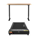 Artiss Electric Treadmill with 120cm Automatic Standing Desk Walking Pad 400mm - Side View