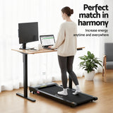 Artiss Electric Treadmill with 120cm Automatic Standing Desk Walking Pad 400mm - Top-Down View