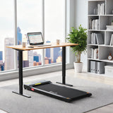Artiss Electric Treadmill with 120cm Automatic Standing Desk Walking Pad 400mm - Close-Up Angle