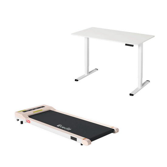 Artiss Treadmill with 120cm Automatic Standing Desk Electric Walking Pad