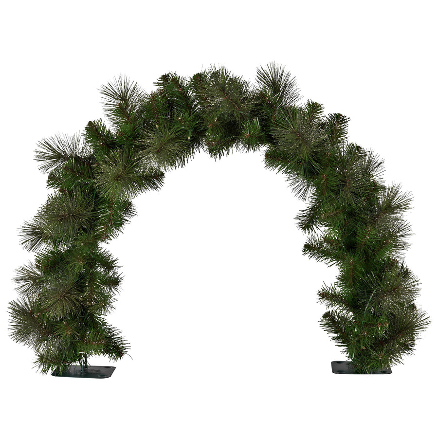 Christabelle 60cm Battery-Operated Tabletop Christmas Archway Glittery Gold