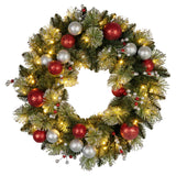 Christabelle 61cm Battery-Operated Christmas Wreath Jingle Bells Collection