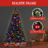 Christabelle Snowy Bristle 3.6m Multicolour Pre-Lit Christmas Tree with 5532 Tips