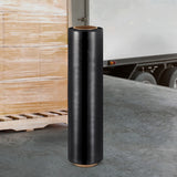500mm x 400m Stretch Film Pallet Shrink Wrap 1 Roll Package Use Plastic Black - Close-Up Angle
