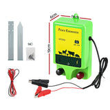 Giantz 18km Electric Fence Energiser 1.56J - Front View