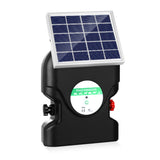 Giantz Fence Energiser 20KM Solar Powered 1.2J Electric - Side View