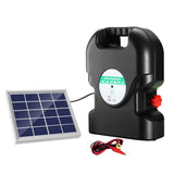 Giantz Fence Energiser 20KM Solar Powered 1.2J Electric - Close-Up Angle