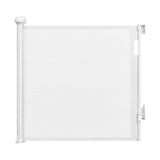 Keezi Retractable Gate Baby Gate Pet Safety Fence Extends up to 140cm White