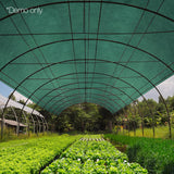Instahut 70% Shade Cloth 1.83x20m Shadecloth Sail Heavy Duty Green - Close-Up Angle