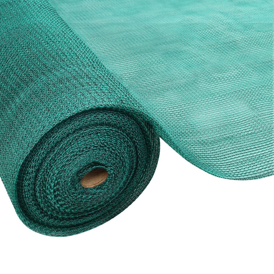 Instahut 30% Shade Cloth 1.83x20m Shadecloth Wide Heavy Duty Green, image 8