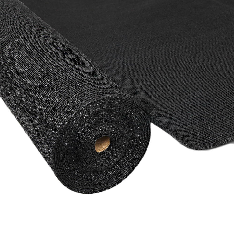 Instahut 50% Shade Cloth 1.83x50m Shadecloth Sail Heavy Duty Black, image 8