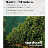 Instahut 50% Shade Cloth 3.66x20m Shade Cloth Sail Heavy Duty Shadecloth Garden Mesh Roll GR