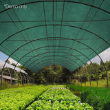 Instahut 70% Shade Cloth 3.66x20m Shadecloth Sail Heavy Duty Green