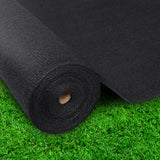 Instahut 70% Shade Cloth 3.66x30m Shade Cloth Sail Heavy Duty Shadecloth Garden Mesh Roll BK