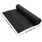 Instahut 70% Shade Cloth 3.66x30m Shade Cloth Sail Heavy Duty Shadecloth Garden Mesh Roll BK, image 2