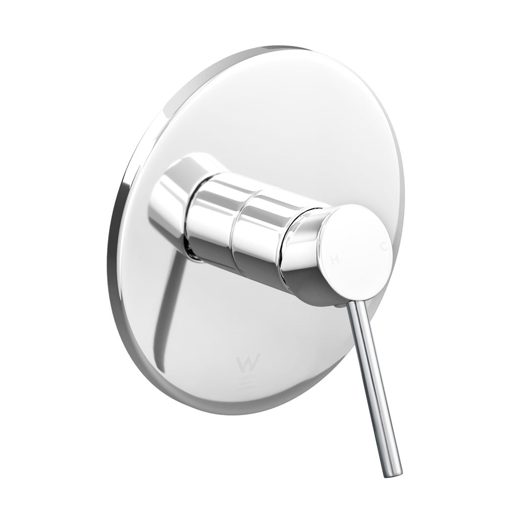 Welba Shower Mixer Tap Round Chrome