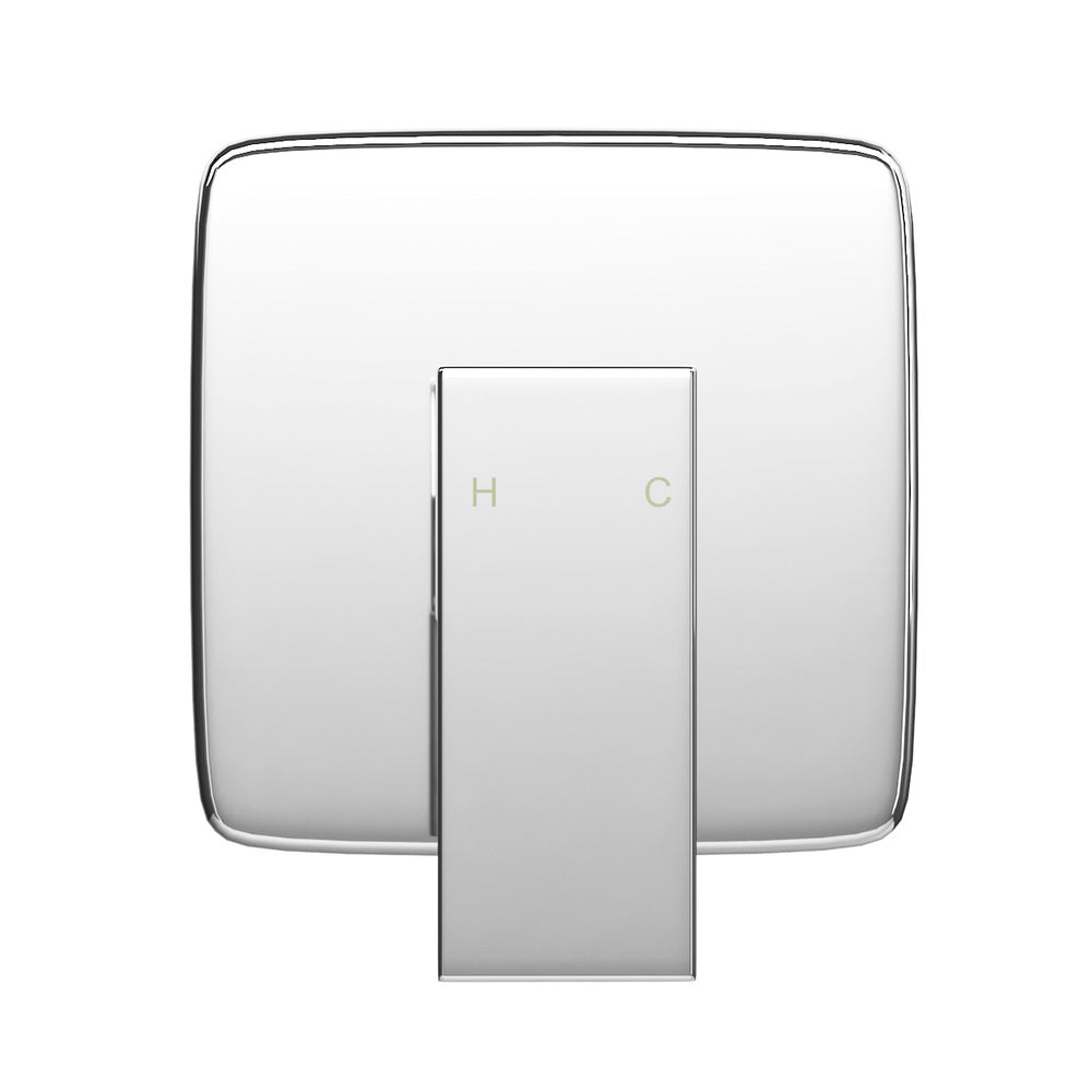Welba Shower Mixer Tap Square Chrome