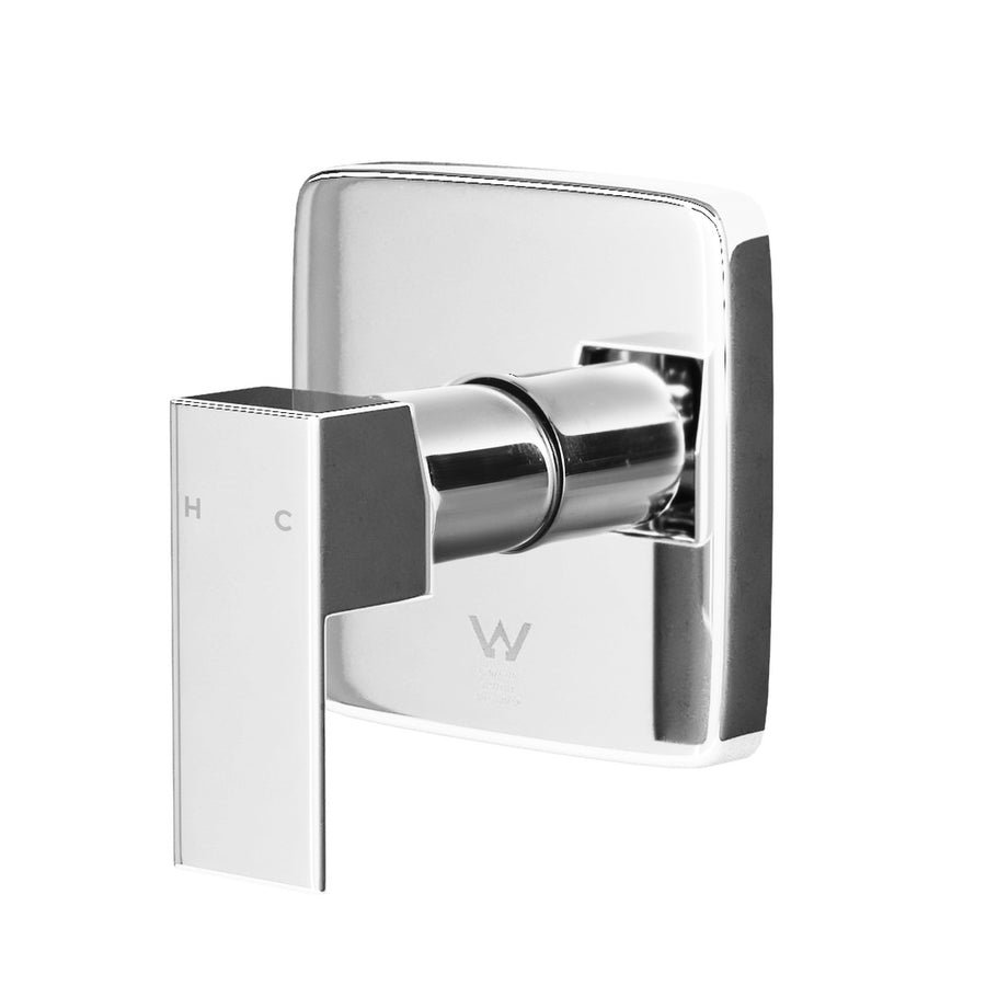 Welba Shower Mixer Tap Square Chrome