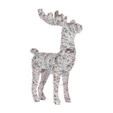 Christabelle 112cm Animated Reindeer Christmas Multi-Colour LED Lights Xmas Decor - 45-Degree Angle