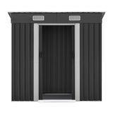 Giantz Garden Shed 1.94x1.21M Sheds Outdoor Storage Workshop House Tool Shelter Sliding Door - Side View