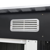 Giantz Garden Shed 1.94x1.21M Sheds Outdoor Storage Workshop House Tool Shelter Sliding Door - 45-Degree Angle