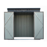Giantz Garden Shed 1.95x1.31M Sheds Outdoor Storage Steel Workshop House Tool Double Door - Side View