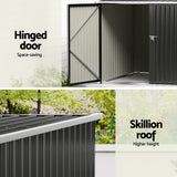 Giantz Garden Shed Sheds Outdoor Storage 2.06x1.96M Tool Workshop House Shelter - 45-Degree Angle