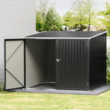Giantz Garden Shed Sheds Outdoor Storage 2.06x1.96M Tool Workshop House Shelter - Close-Up Angle