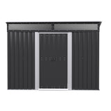 Giantz Garden Shed Outdoor Storage 2.60x1.95M Tool Sheds Workshop House Shelter - Side View