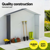 Giantz Garden Shed Extension Kit Outdoor Storage Tool Sheds Workshop House Shelter - Rear View
