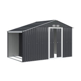 Giantz Garden Shed 3.22x1.96M Outdoor Storage Tool Workshop House Shelter - Close-Up Angle