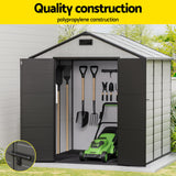 Giantz Garden Shed Sheds Outdoor Storage 2.15x2.14M Tool Workshop House Shelter - Top-Down View