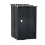 Giantz Garden Shed 0.99x1.04M Sheds Outdoor Tool Storage Workshop House Steel - Close-Up Angle