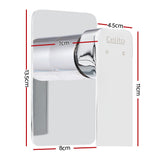 Cefito Shower Mixer Tap Wall Bath Taps Brass Hot Cold Basin Bathroom Chrome - Front View
