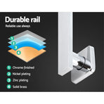 Cefito 8'' Rain Shower Head Wall Arm Square High Pressure Chrome, image 6