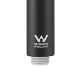 Handheld Shower Head Set 3.1'' High Pressure Black - Top-Down View