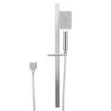 Handheld Shower Head Set 3.1'' High Pressure Silver - Front View