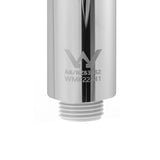 Handheld Shower Head Set 3.1'' High Pressure Silver - Side View