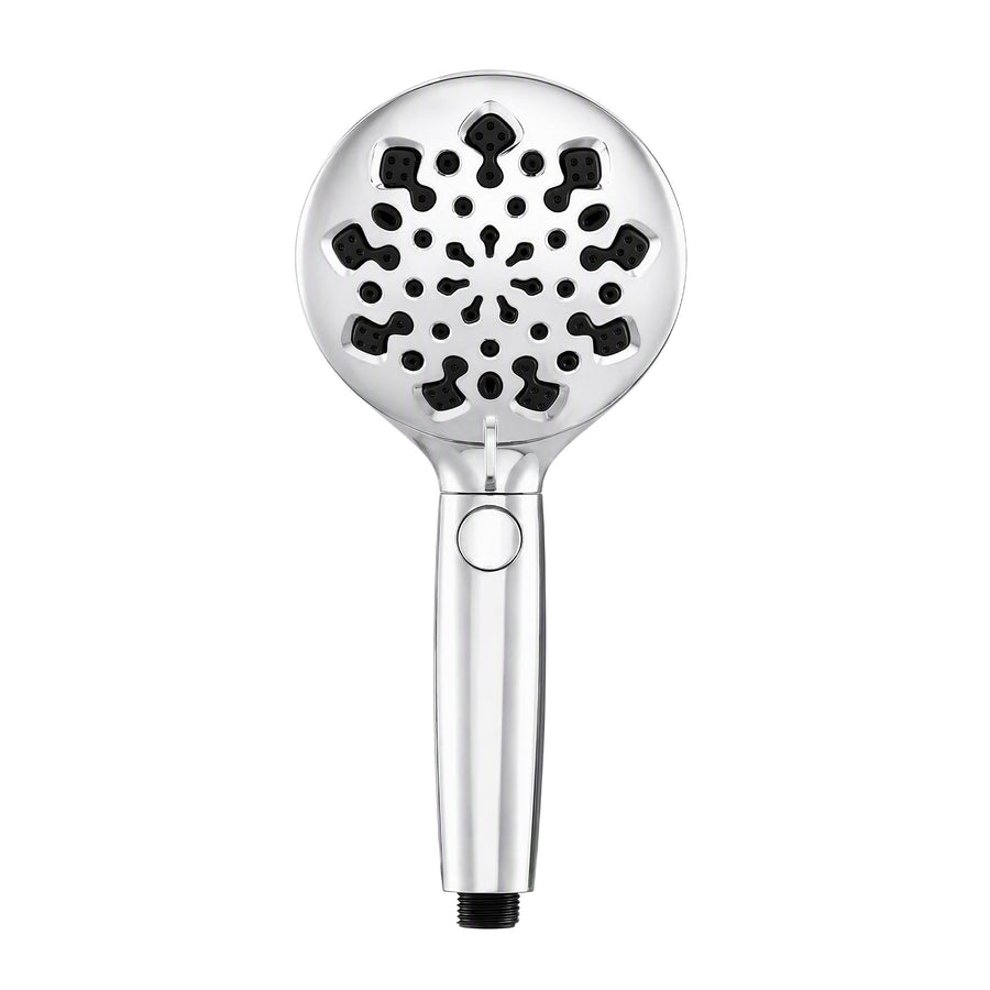 Cefito High Pressure 9 Settings Shower Heads, One-Hand Control & Anti-Clog TPR Nozzles for Apartments, Large 4.7in Face Removes Chlorine