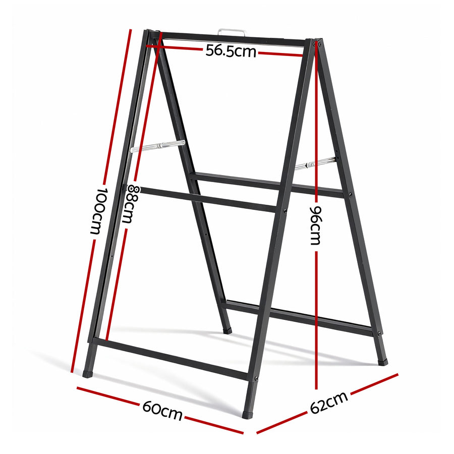 A1 Frame Sign Stand Double Sided Poster Display Board Outdoor Advertising 60x90cm