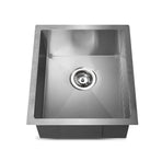 Cefito Kitchen Sink 45X39CM Stainless Steel Basin Single Bowl Silver, image 3