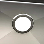 Cefito Kitchen Sink 60X45CM Stainless Steel Basin Single Bowl Black