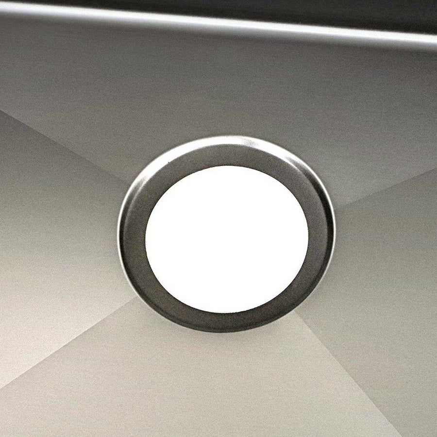 Cefito Kitchen Sink 60X45CM Stainless Steel Basin Single Bowl Black