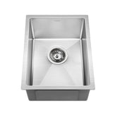 Cefito Kitchen Sink 44X34CM Stainless Steel Nano Basin Single Bowl Silver - Side View